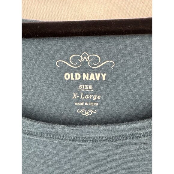 Old Navy Womens X-Large Heart Knot Graphic Long Sleeve Tee - Picture 3 of 5